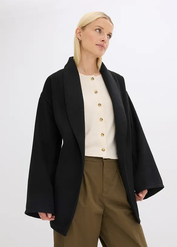 Giacca effetto lana, bonprix