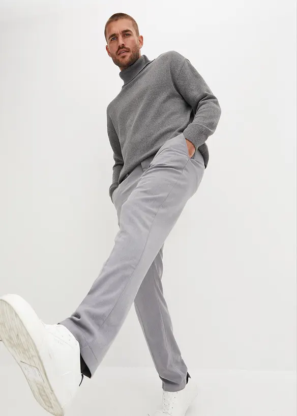 Pantaloni eleganti con piega stirata, regular fit, bonprix