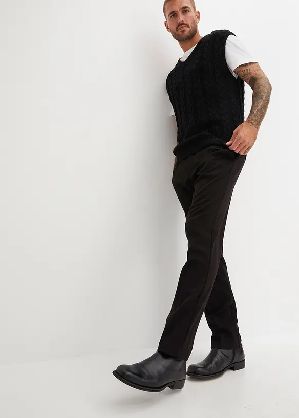 Pantaloni eleganti con piega stirata, regular fit, bonprix