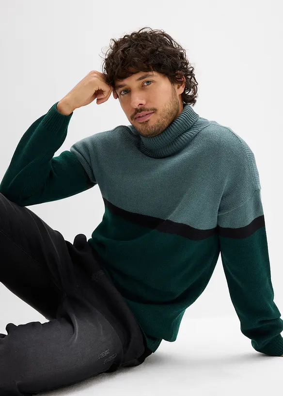 Maglione a collo alto, bonprix