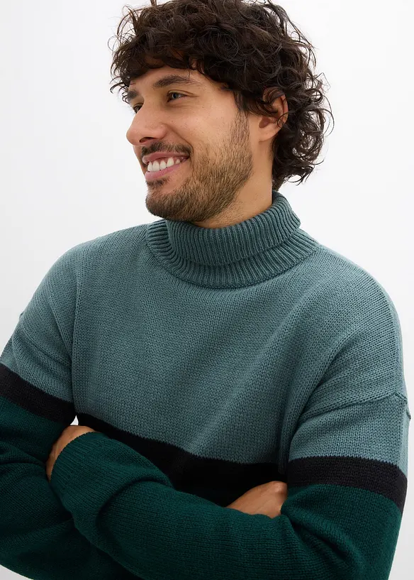 Maglione a collo alto, bonprix