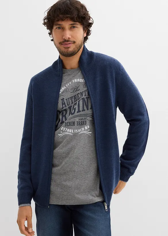 Cardigan in filato fine, bonprix