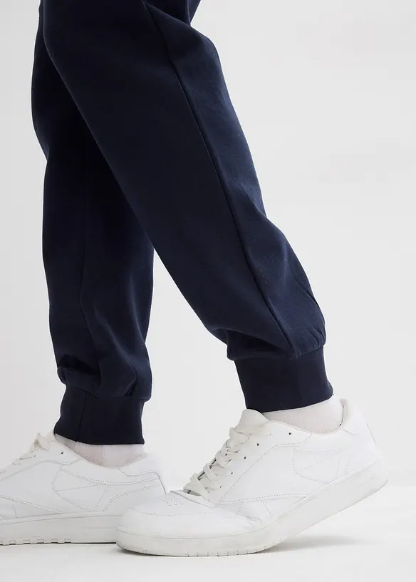 Pantaloni da jogging con fondo a costine, bonprix