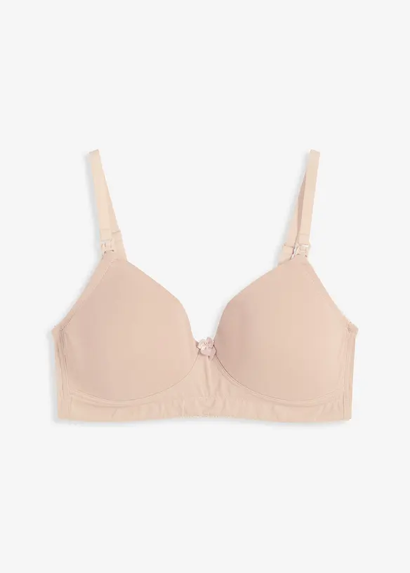 Reggiseno allattamento con coppe preformate, senza ferretto, con cotone biologico, bonprix