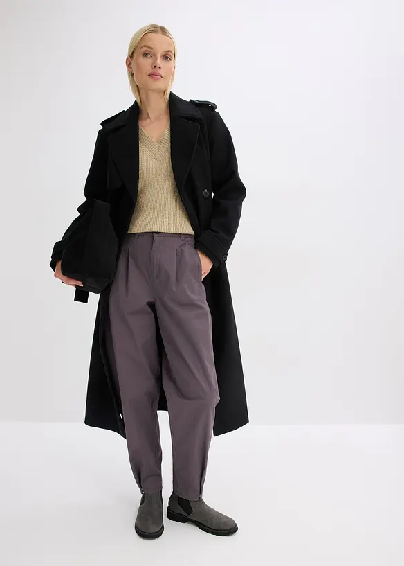 Pantaloni barrel, bonprix
