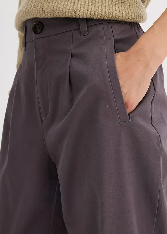 Pantaloni barrel, bonprix