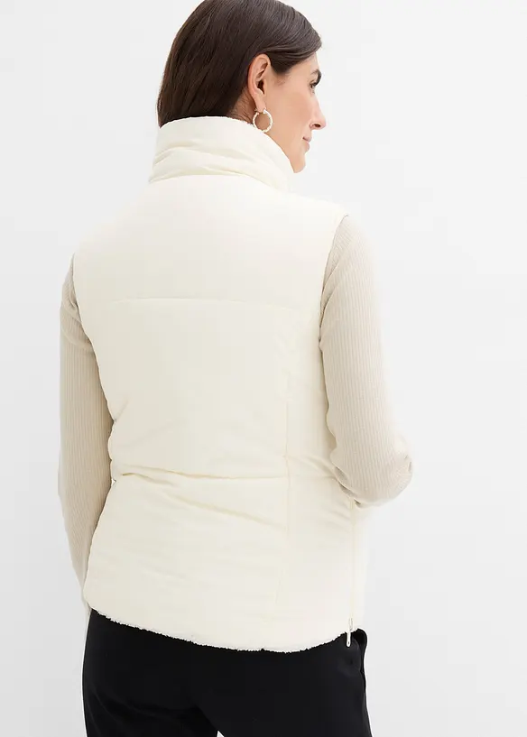 Gilet prémaman double face 4 in 1 con inserto babywearing, bonprix