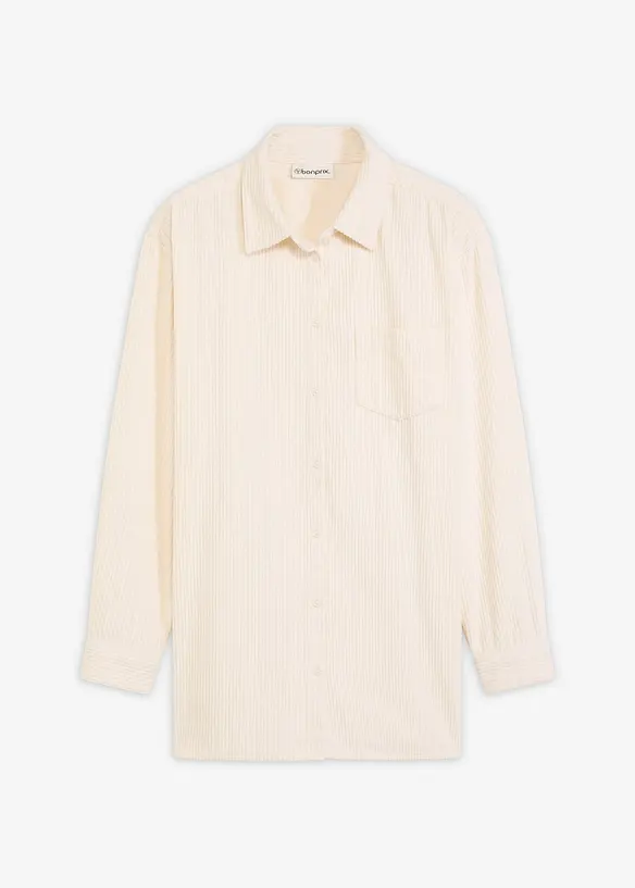 Camicia in velluto di cotone a coste, bonprix