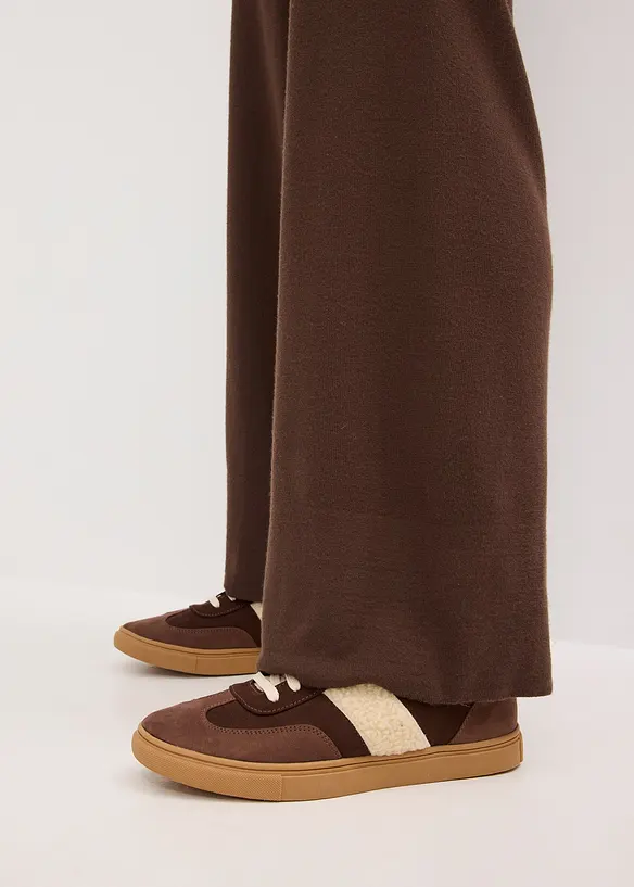 Pantaloni in maglia di soffice misto viscosa, bonprix