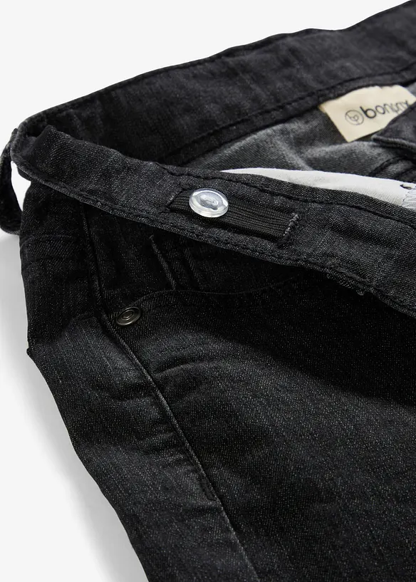 Jeans bootcut, vita media, bonprix