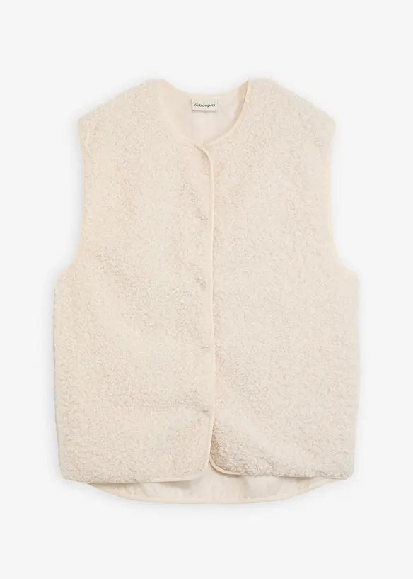 Gilet teddy, bonprix