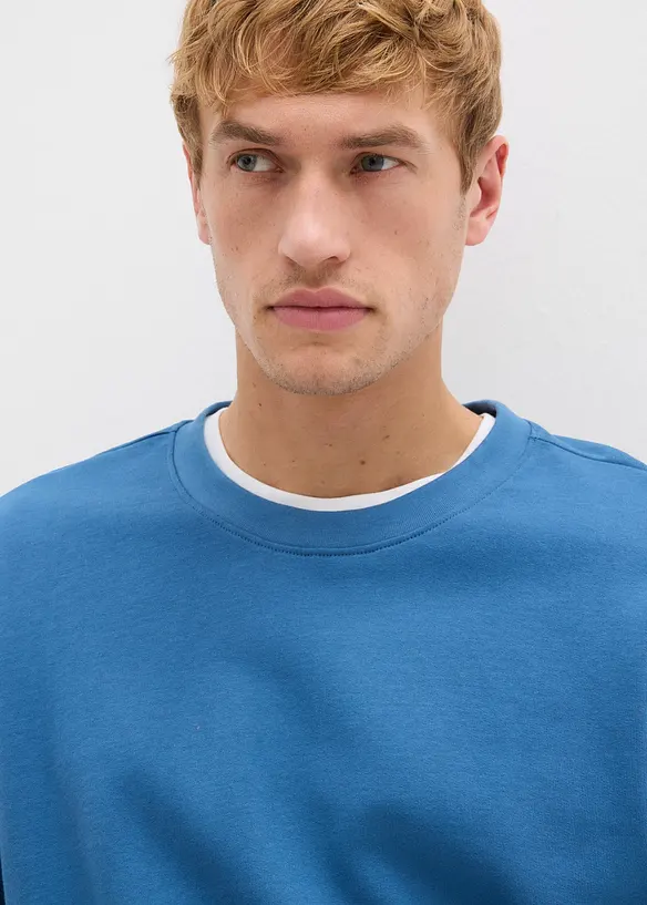 Felpa oversize in puro cotone biologico, bonprix