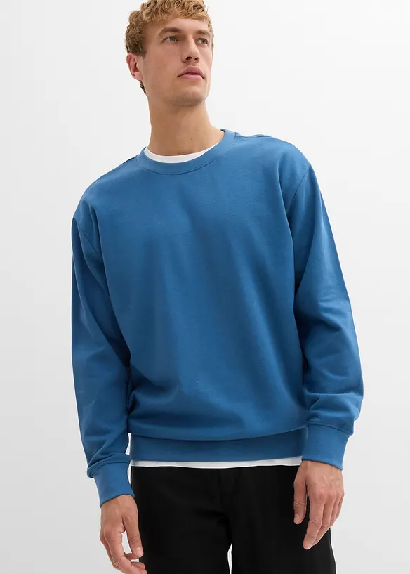 Felpa oversize in puro cotone biologico, bonprix