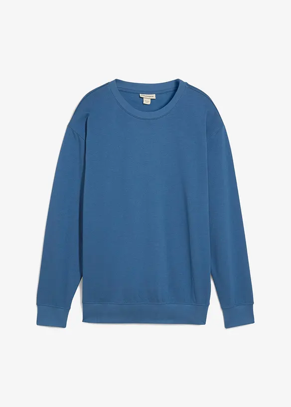 Felpa oversize in puro cotone biologico, bonprix