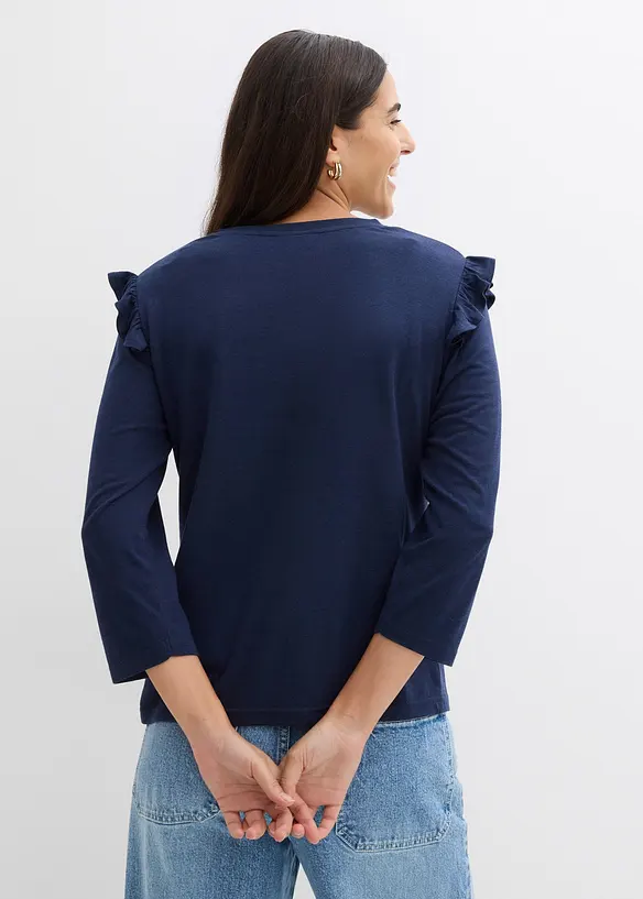 Maglia in jersey misto cotone, bonprix