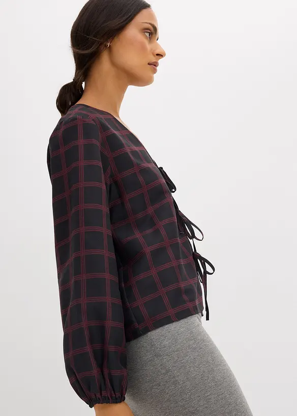 Blusa oversize in morbida viscosa, bonprix