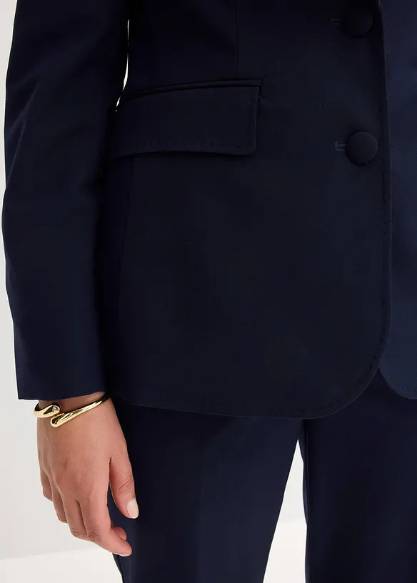 Blazer con impunture decorative a mano, bonprix
