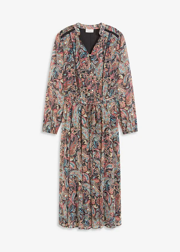 Abito paisley in chiffon, bonprix