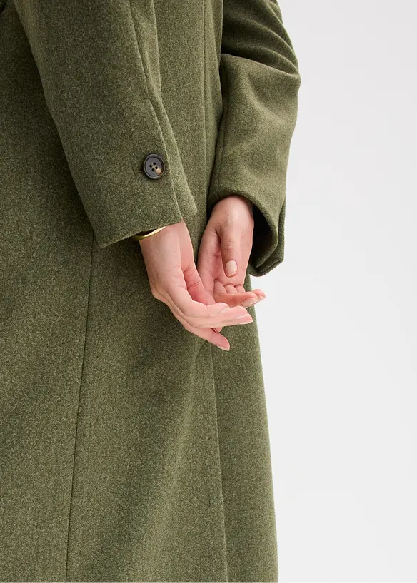 Cappotto taglio blazer con viscosa, bonprix