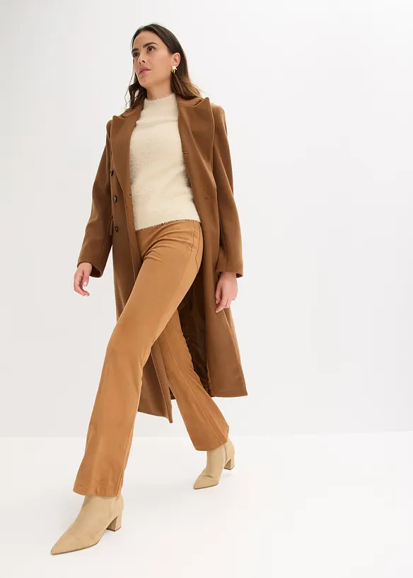 Cappotto taglio blazer con viscosa, bonprix
