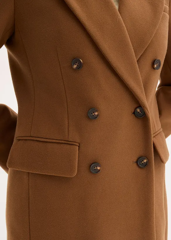 Cappotto taglio blazer con viscosa, bonprix