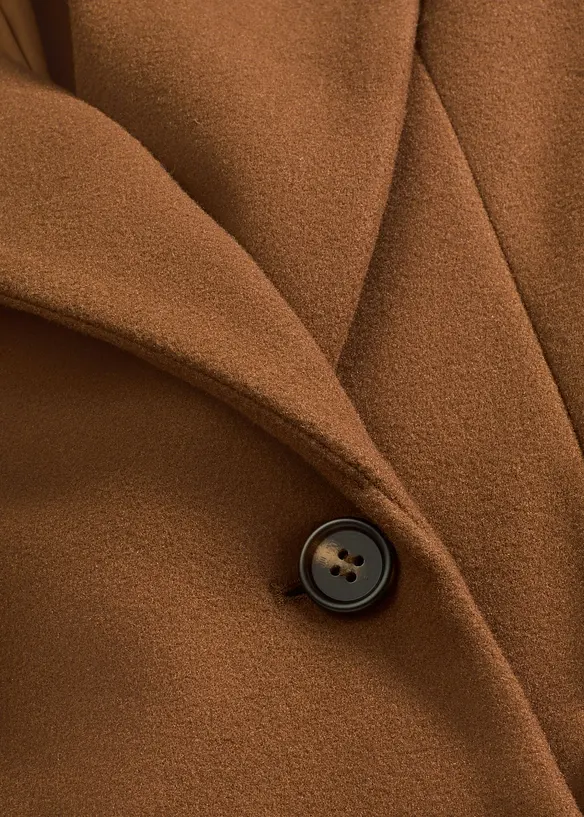 Cappotto taglio blazer con viscosa, bonprix