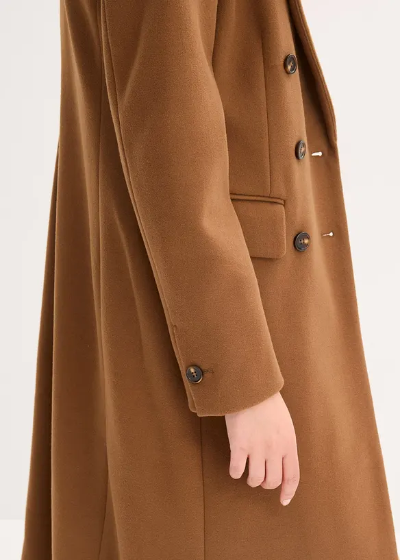 Cappotto taglio blazer con viscosa, bonprix