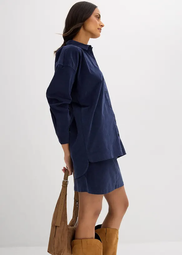 Camicia in velluto a coste, bonprix