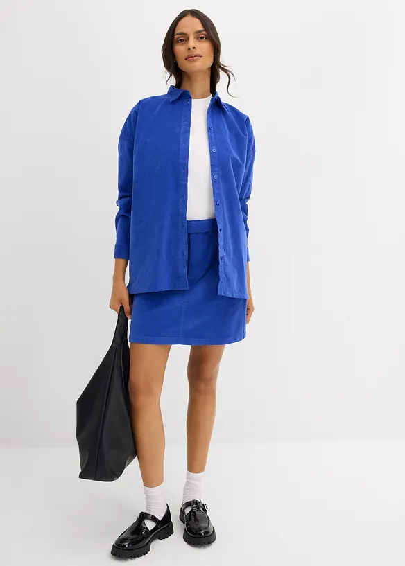 Camicia in velluto a coste, bonprix