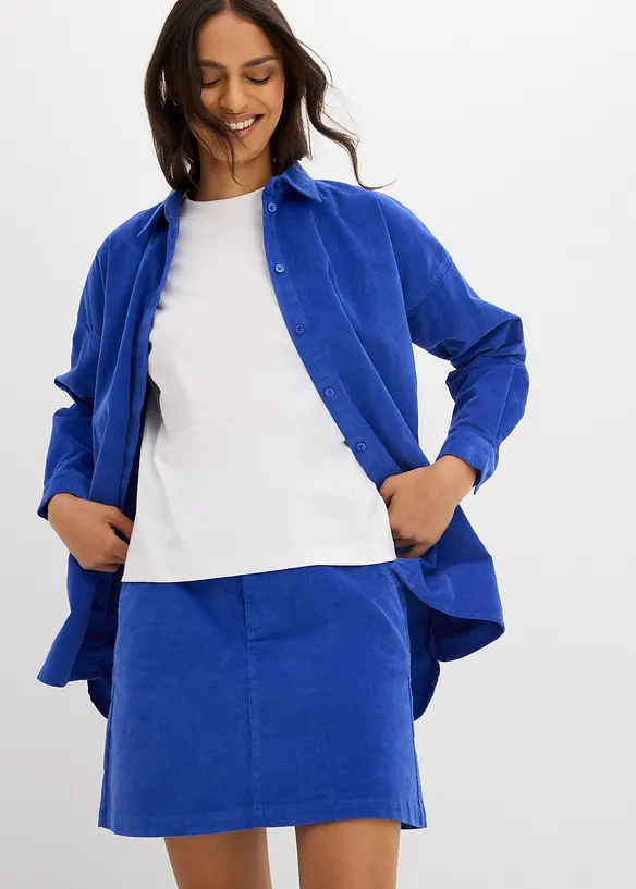 Camicia in velluto a coste, bonprix