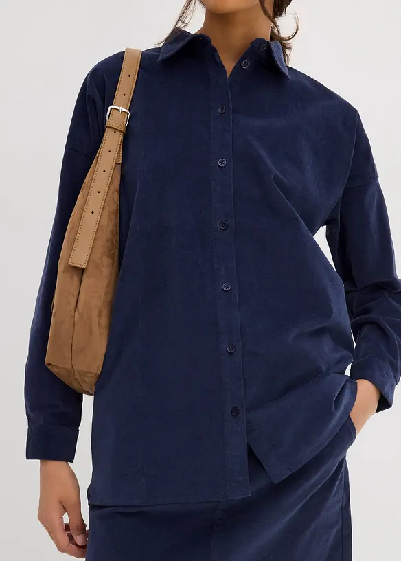 Camicia in velluto a coste, bonprix