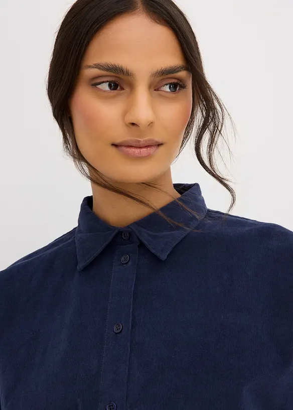 Camicia in velluto a coste, bonprix