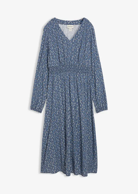 Abito midi in viscosa fluente, bonprix