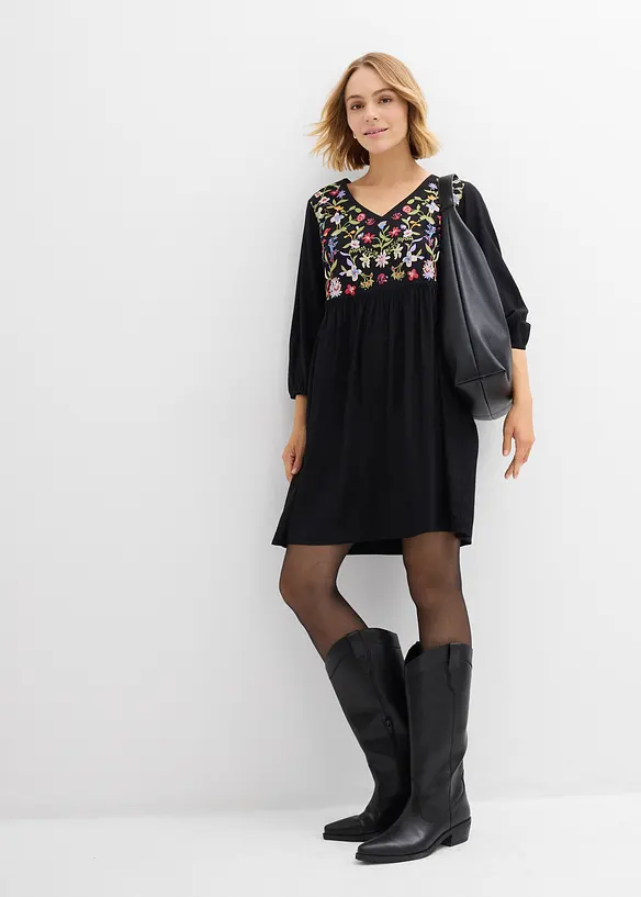 Abito tunica in viscosa fluente, bonprix