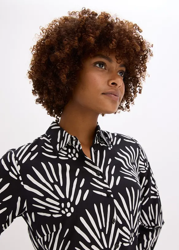 Abito midi in viscosa fluente, bonprix