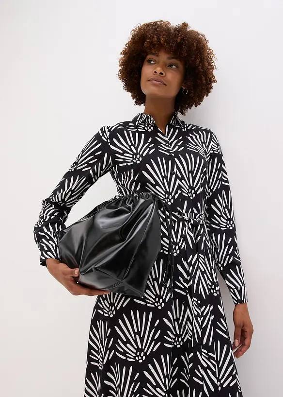 Abito midi in viscosa fluente, bonprix