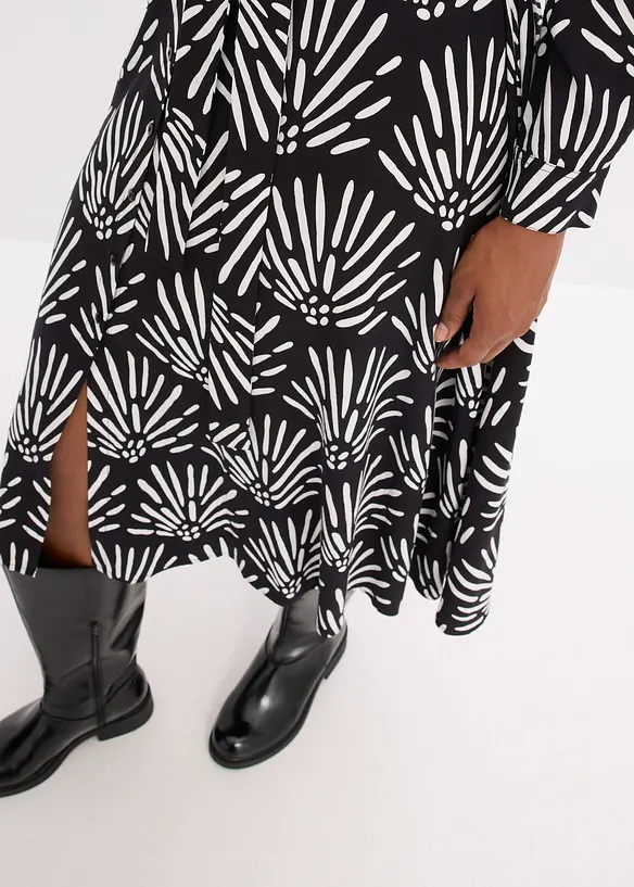 Abito midi in viscosa fluente, bonprix