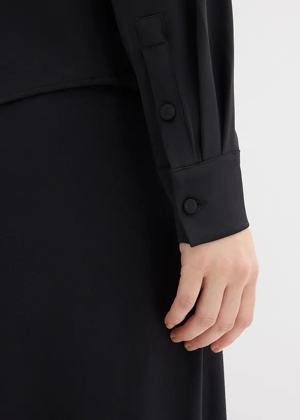 Blusa leggermente lucida, bonprix