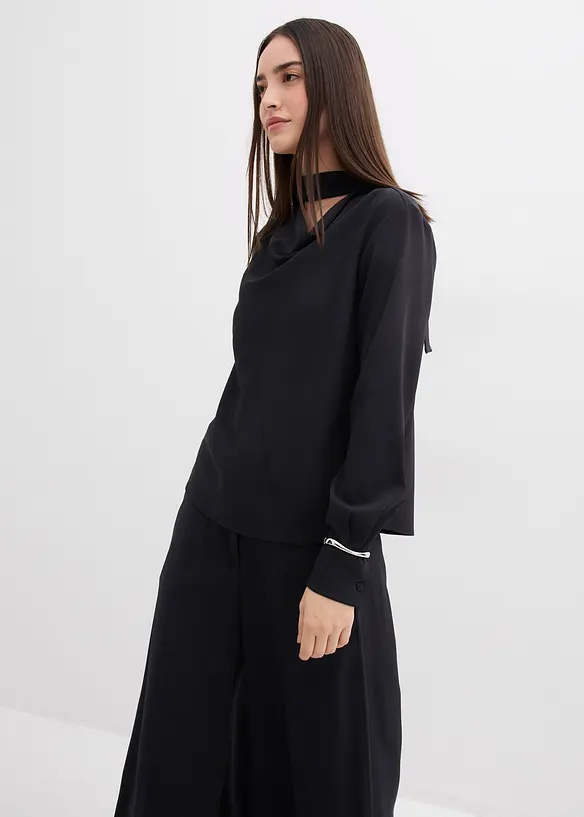 Blusa leggermente lucida, bonprix