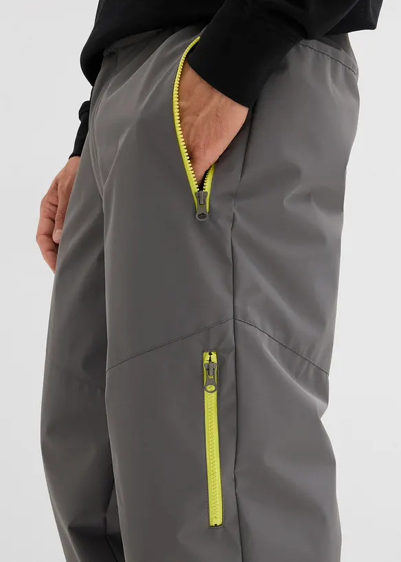 Pantaloni termici idrorepellenti, regular fit, bonprix