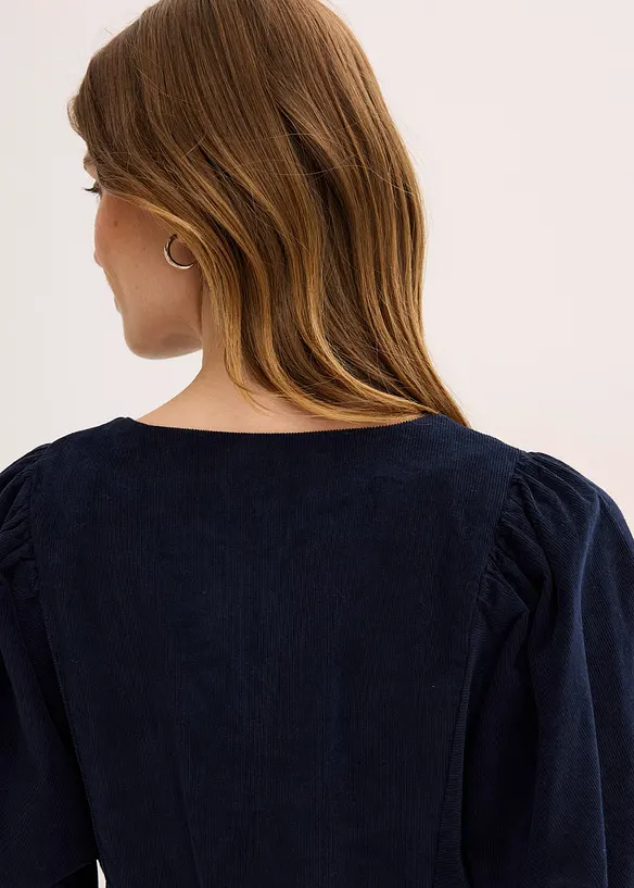 Abito in velluto a coste di cotone, bonprix