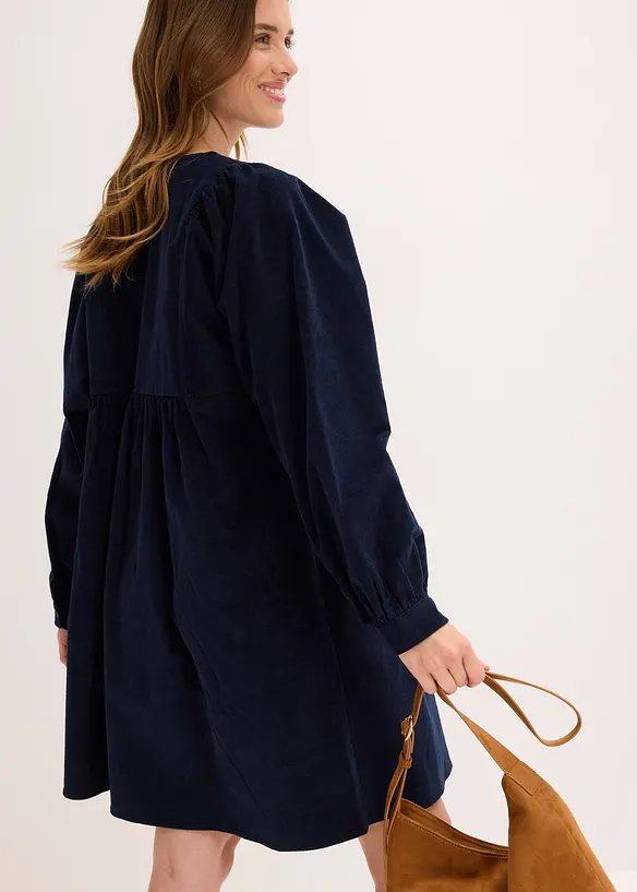 Abito in velluto a coste di cotone, bonprix