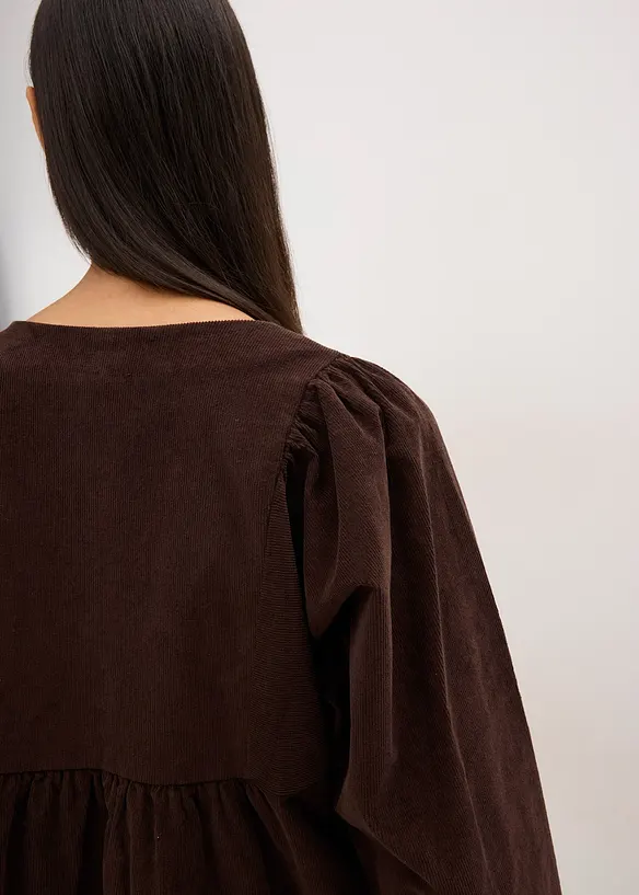 Abito in velluto a coste di cotone, bonprix