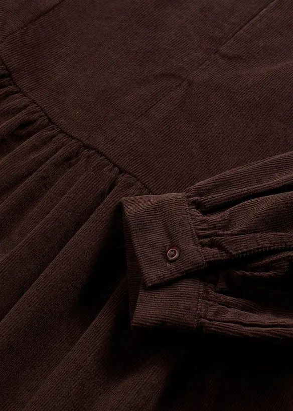 Abito in velluto a coste di cotone, bonprix