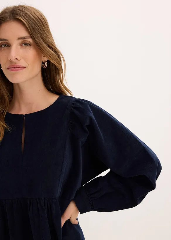 Abito in velluto a coste di cotone, bonprix