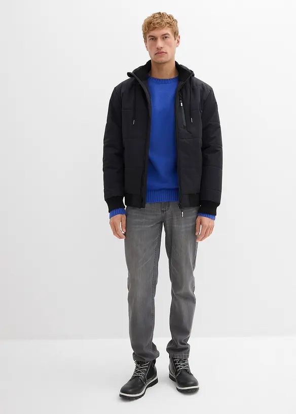 Maglione in filato fine di puro cotone, bonprix
