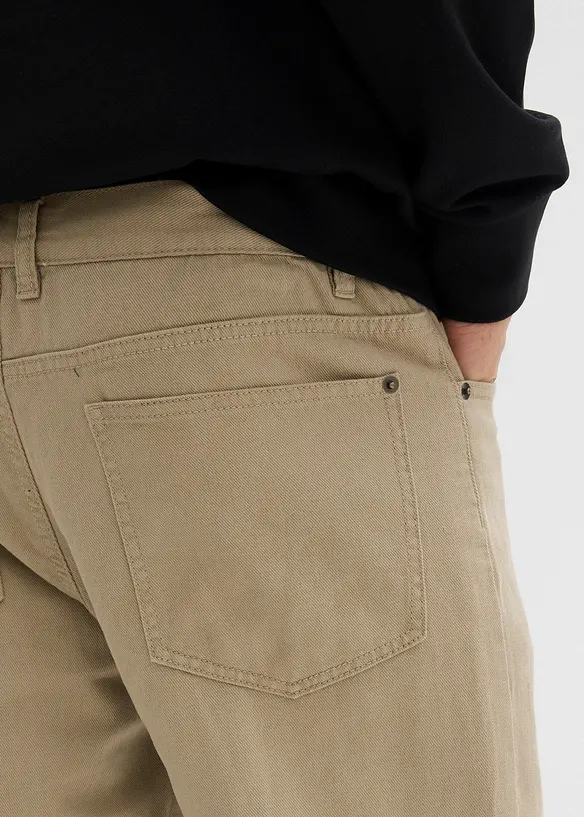 Pantaloni termici con cinta comoda relaxed fit, straight, bonprix