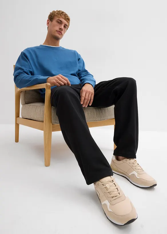 Pantaloni termici con cinta comoda relaxed fit, straight, bonprix