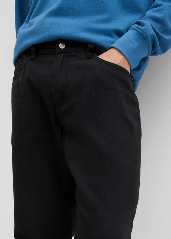 Pantaloni termici con cinta comoda relaxed fit, straight, bonprix