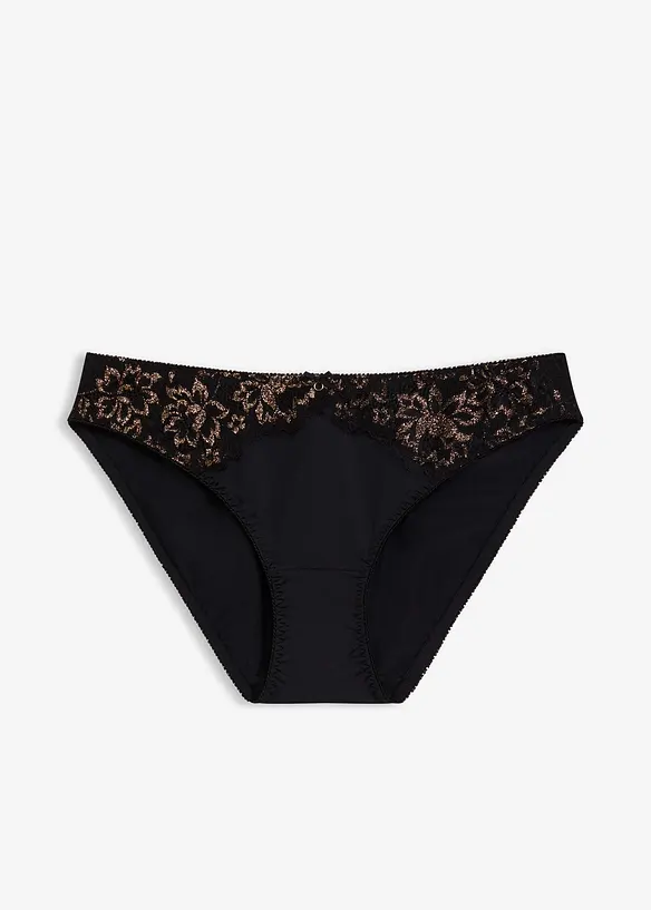 Slip con filato glitterato, bonprix